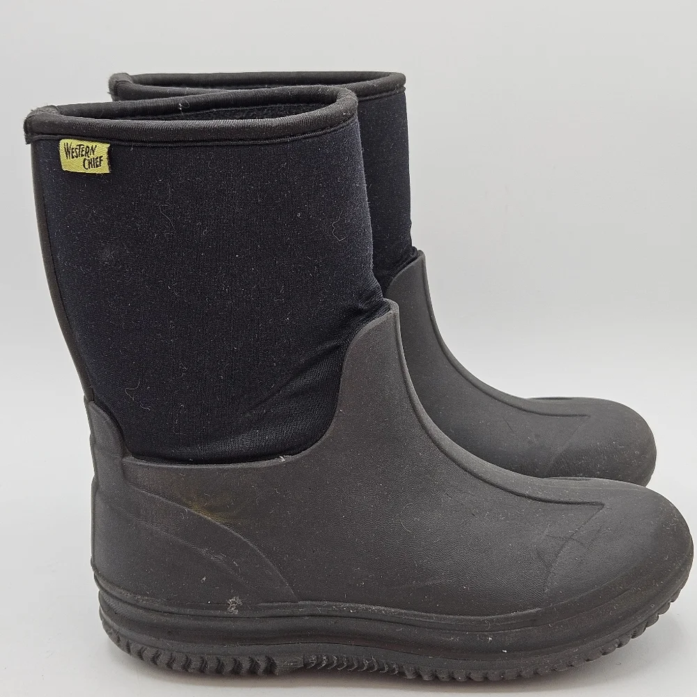Western Chief Kids Freestyle Neoprene Outdoor Boot Lightweight Waterproof Size 1